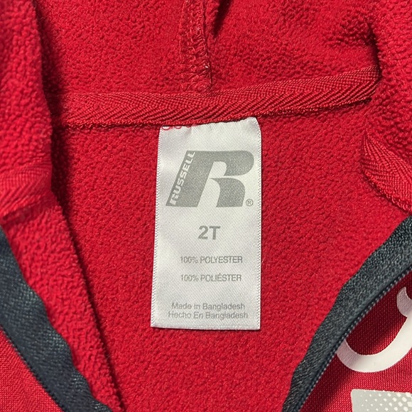 2T Alabama Crimson Tide full zip hoodie - Picture 3 of 3